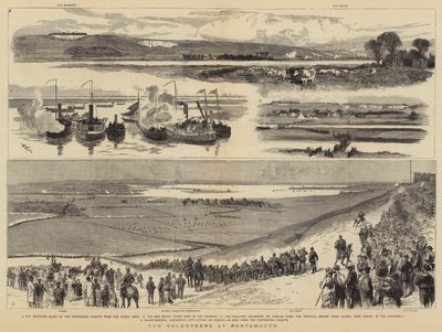 The Volunteers at Portsmouth by William Lionel Wyllie